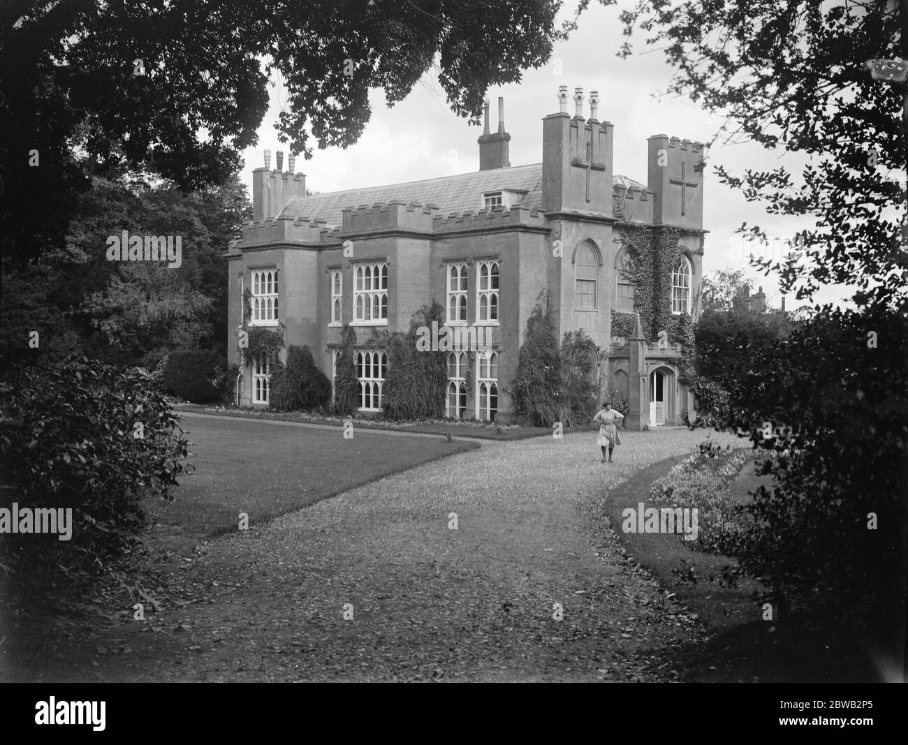 Ildean Gardening College Kingstone 6. September 1922 Stockfoto