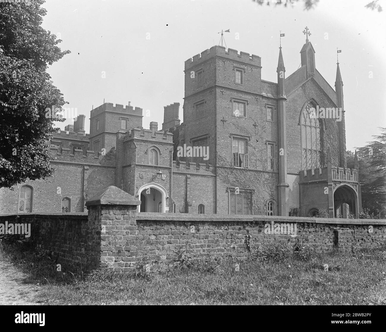 Cassiobury Hall , Watford , Hertfordshire Sitz der Earle of Essex , zum Verkauf Mai 1922 Stockfoto