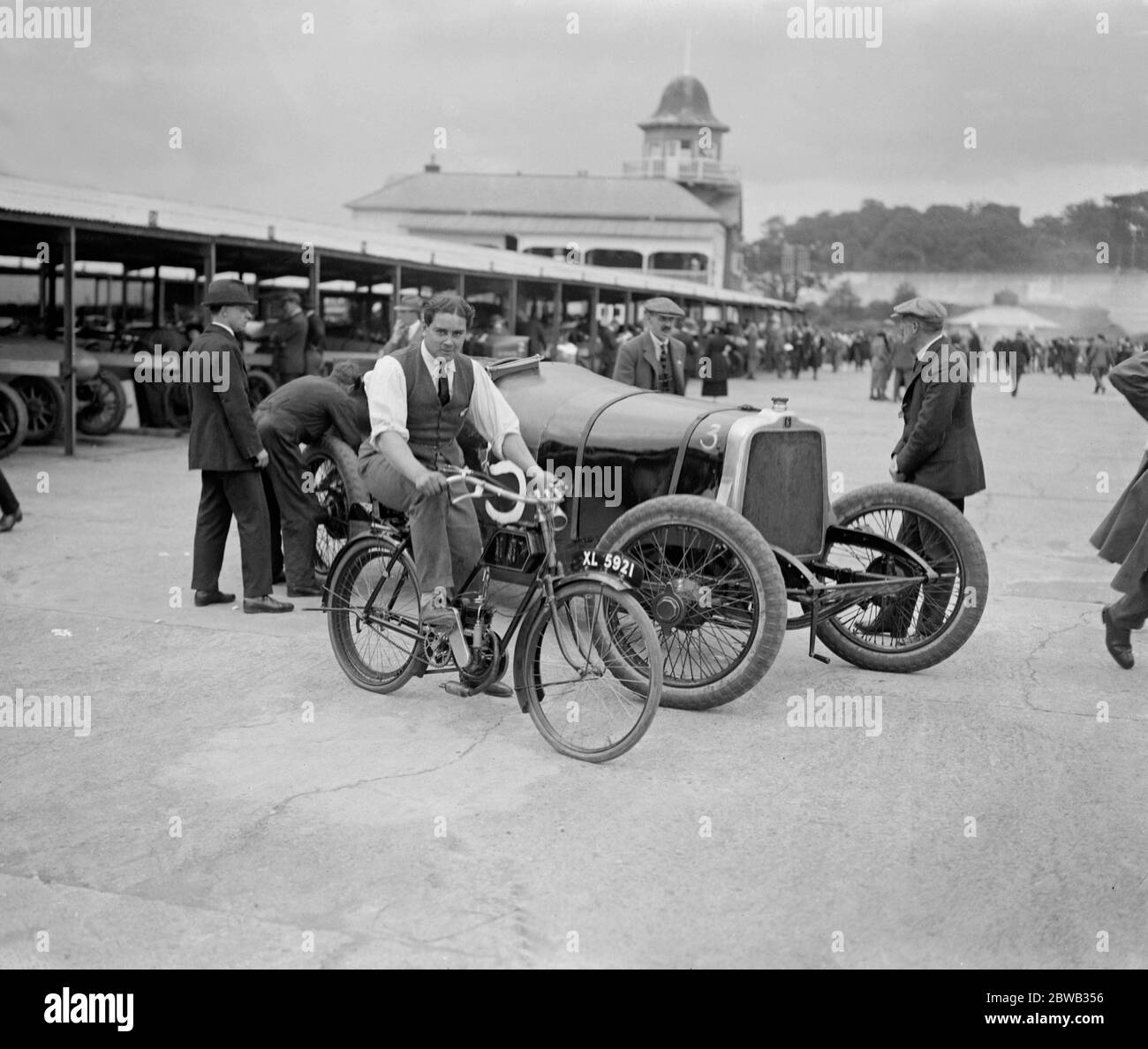 Capt Woolf Barnato . 22 Juli 1922 Stockfoto