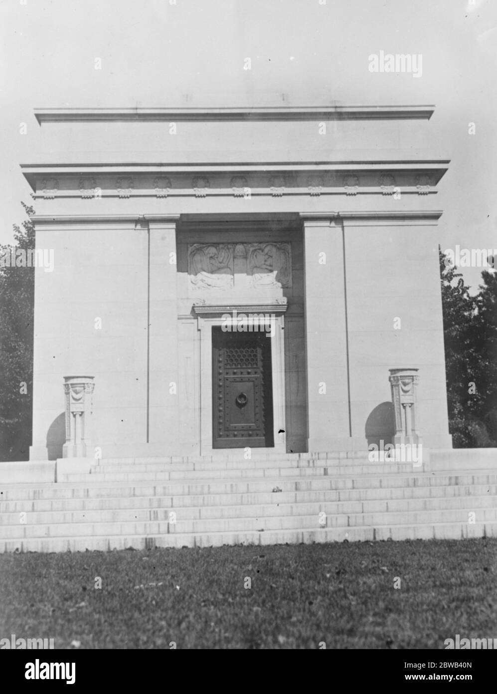 Wo Prinzessin Christopher von Griechenland wird das Mausoleum von Prinzessin Christopher von Griechenland in Woodlawn Friedhof , wo ihr Körper auf Erreichen Amerika 9 September 1923 gelegt werden gebaut ruhen Stockfoto