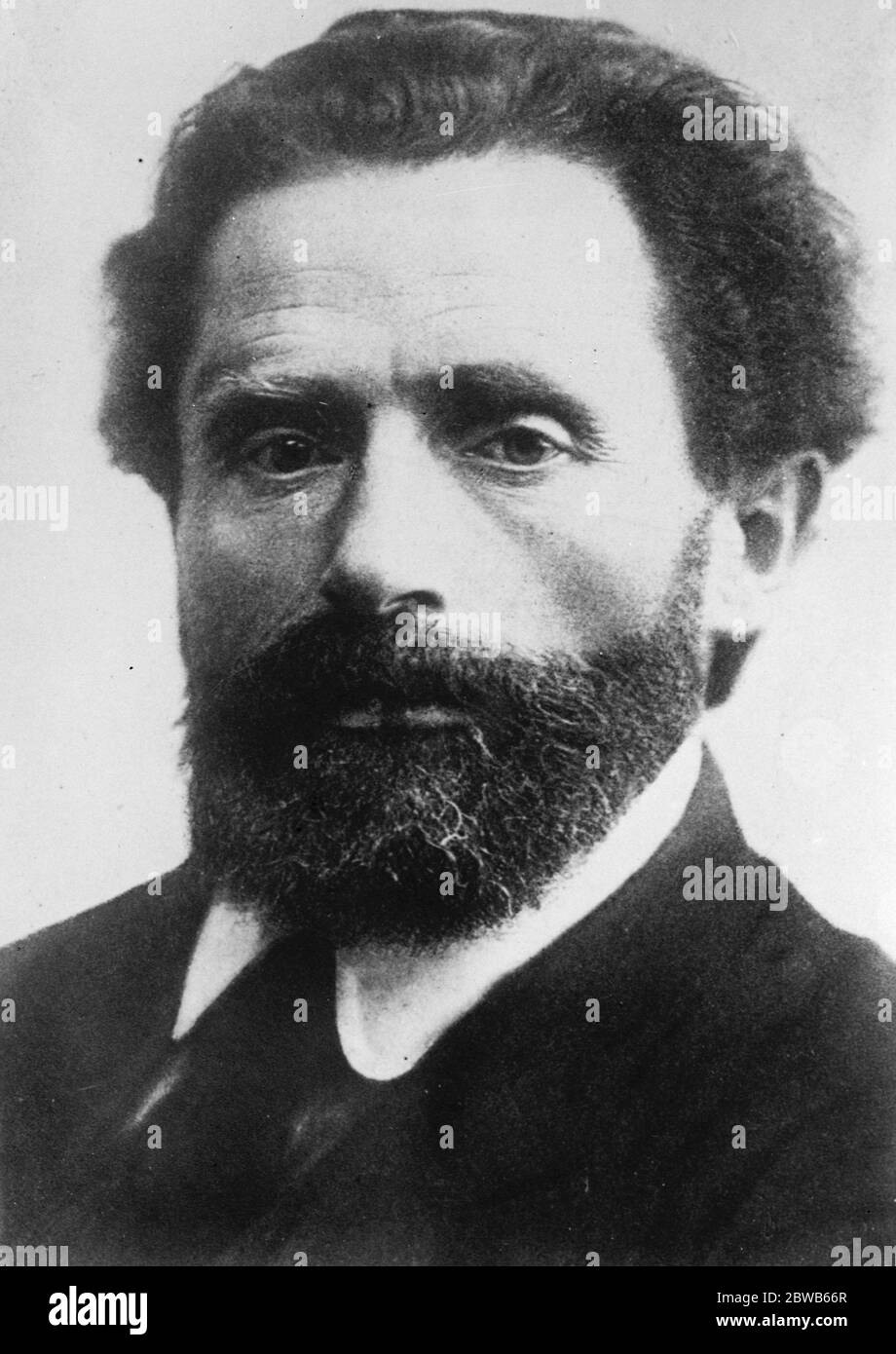 Solomon Lozovsky , Generalsekretär der Roten Internationalen Arbeiterunion . 31. Oktober 1924 Stockfoto