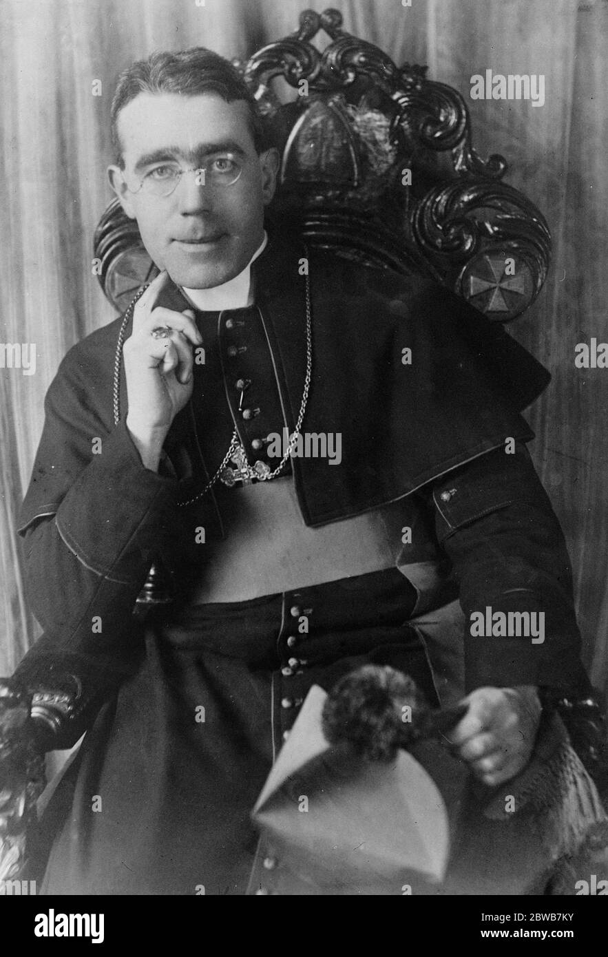 Der RT Rev William MacNeely, Bischof von Raphoe. 18 Februar 1926 Stockfoto