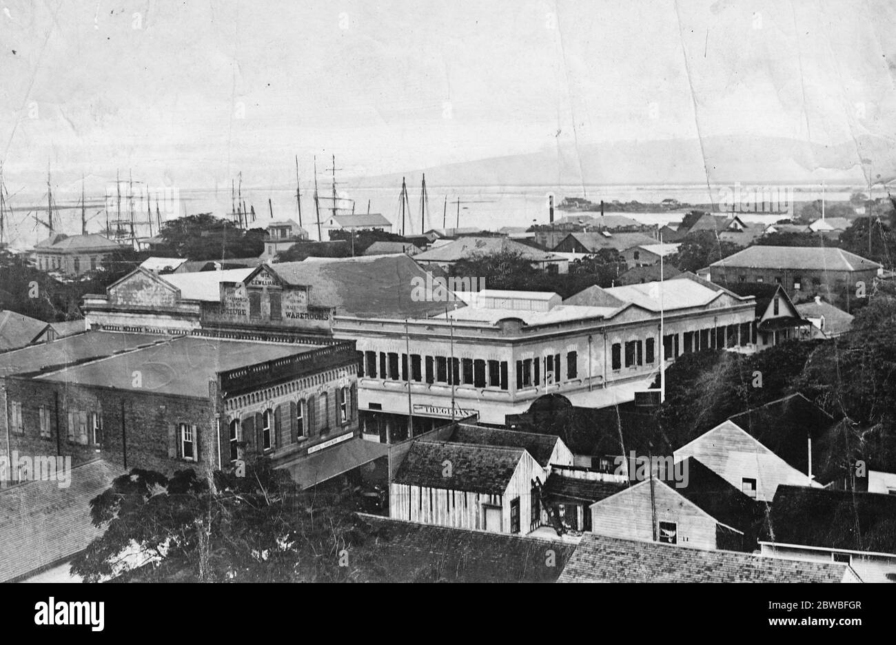 Honolulu, 20. März 1920 Stockfoto