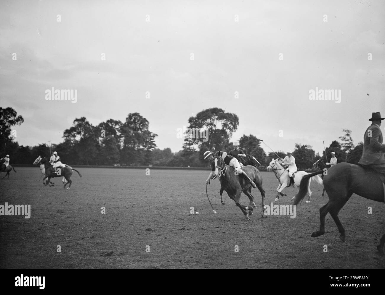 Ranelagh Polo - House of Lords versus House of Commons . 18 Juni 1927 Stockfoto