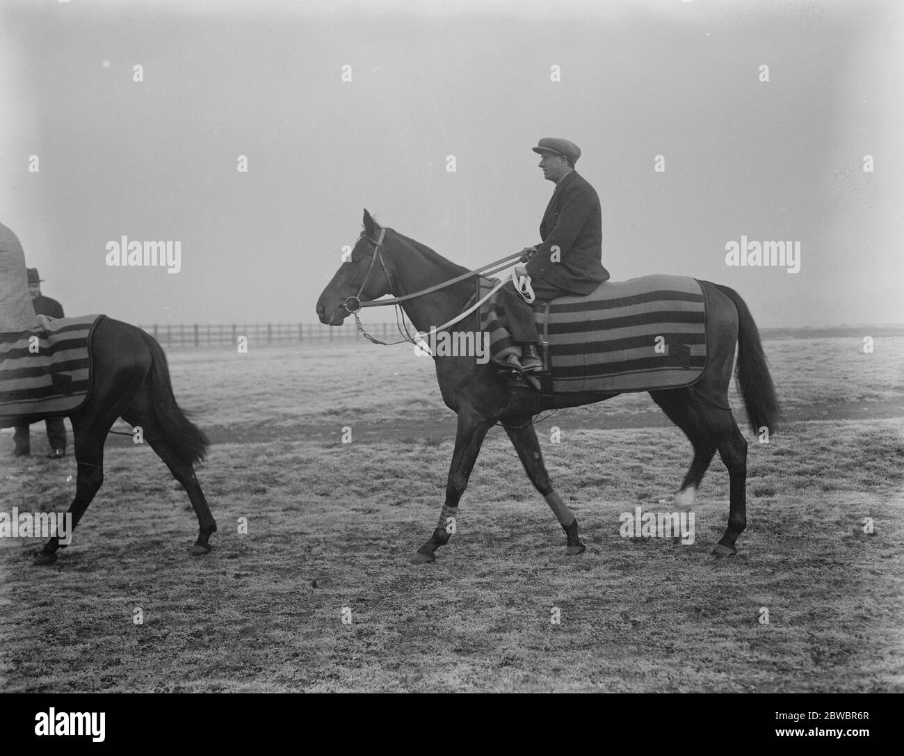 Condover eine von Frankreich ' s Hoffnungen für die Lincolnshire Handicap fotografiert bei Lincoln 23 März 1925 Stockfoto