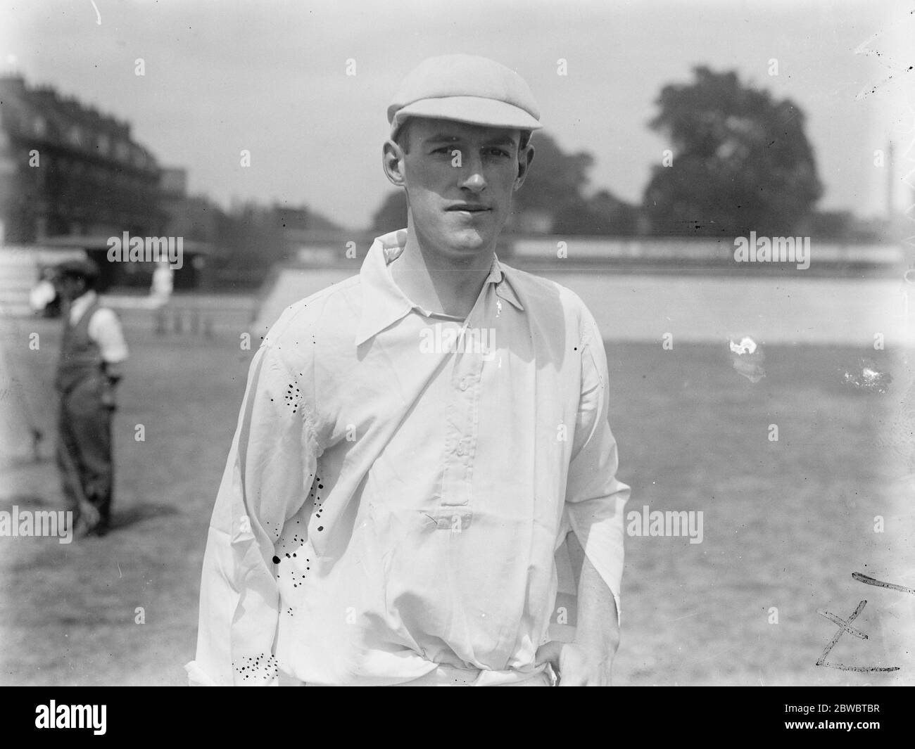 Bennett (Kapitän der Cambridge University Cricket Team). 17 Juni 1925 Stockfoto