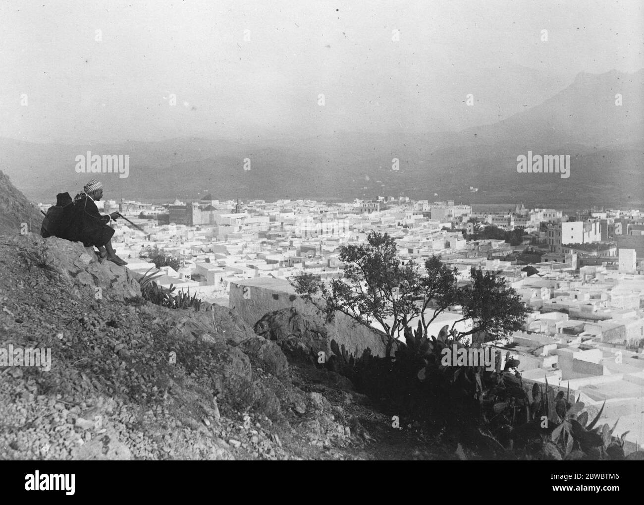 Beansprucht von Abd el Krim. Tetuan. Die historische und typische maurische Stadt, zu der es heißt, Abd el Krim behauptet, als Bedingung des Friedens. September 1925 Stockfoto