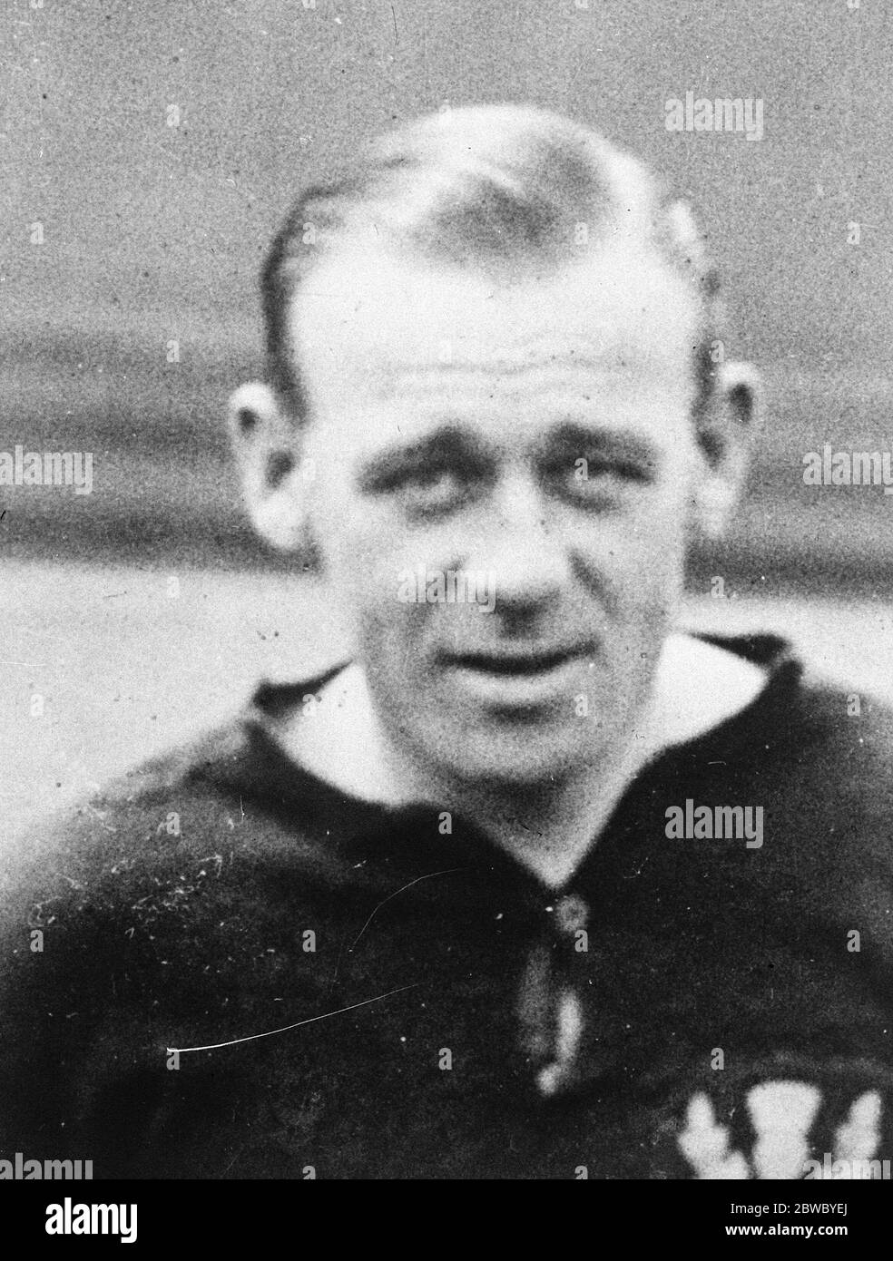 Jimmy McMullan schottischer Fußballspieler, der als voller Rücken gespielt. 1926 Stockfoto