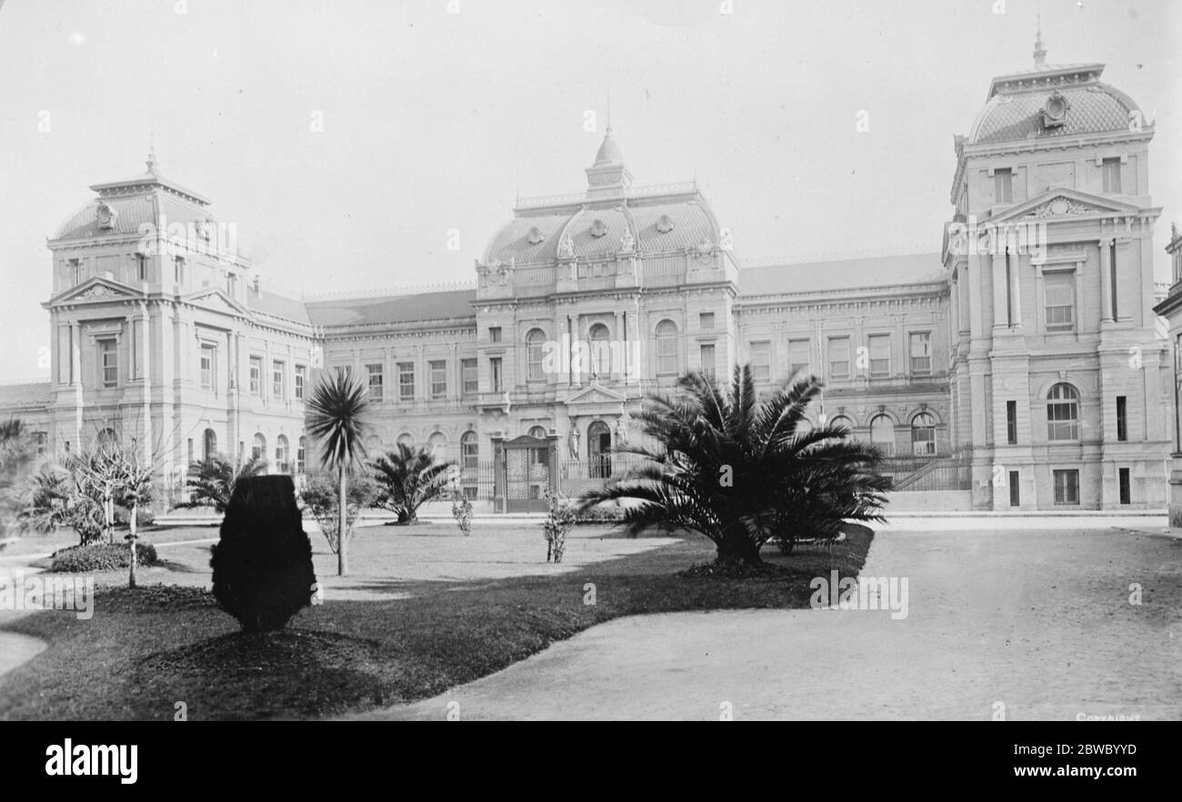 Prinz von Wales besucht die Universität in Montevideo von Uruguay am 15 30. August 1925 Stockfoto