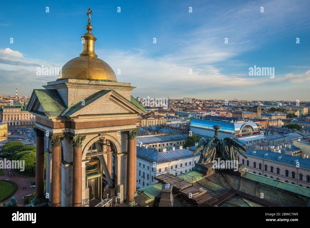 Stadt Sankt Petersburg Stockfoto