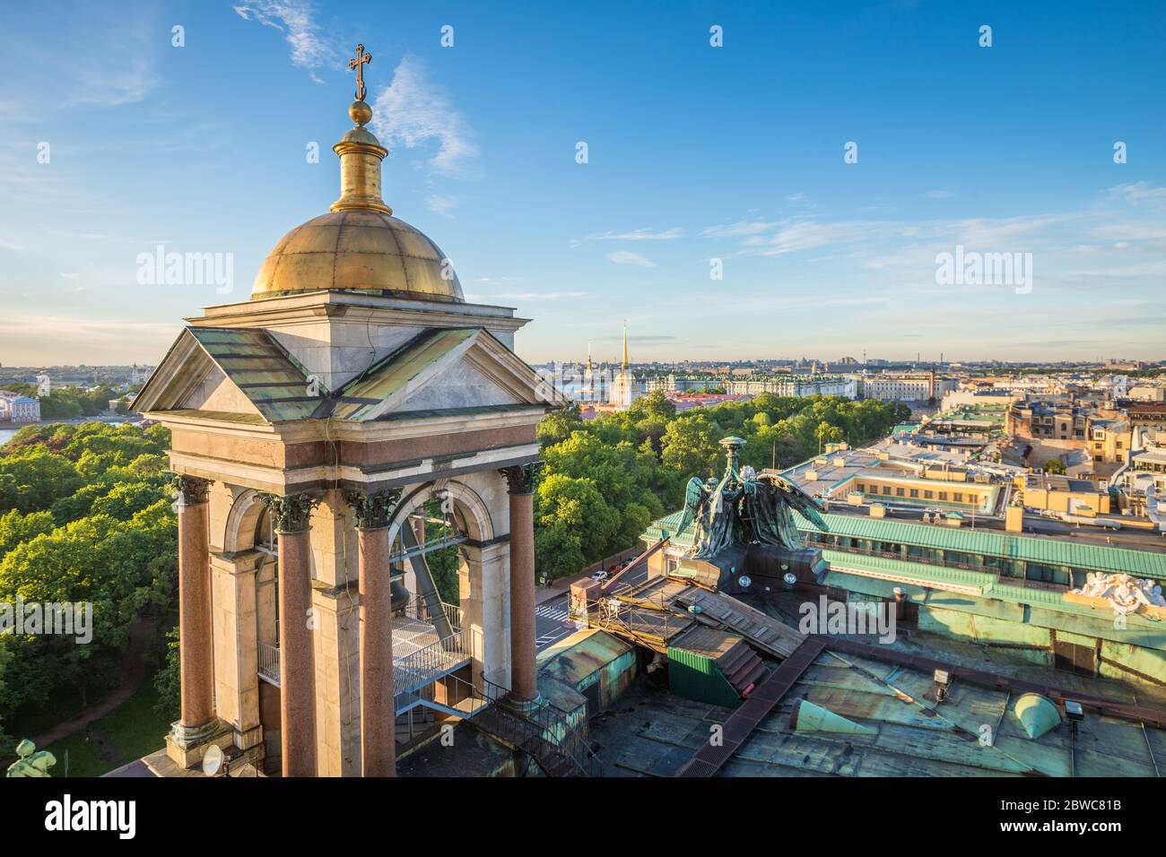 Sankt Petersburg in Russland Stockfoto