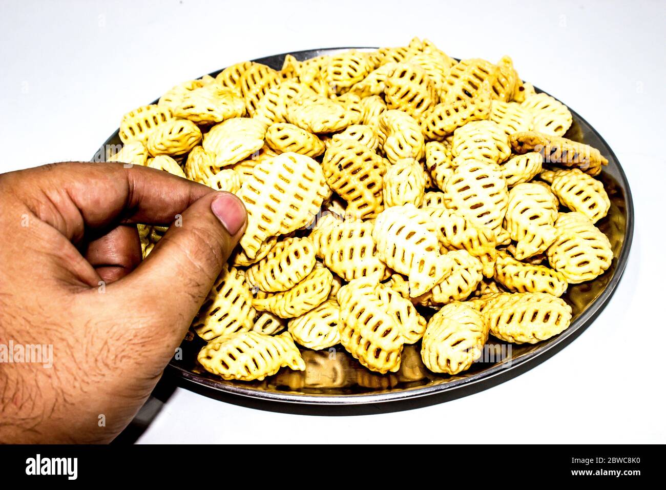 Ein Bild von indischem Essen Stockfoto