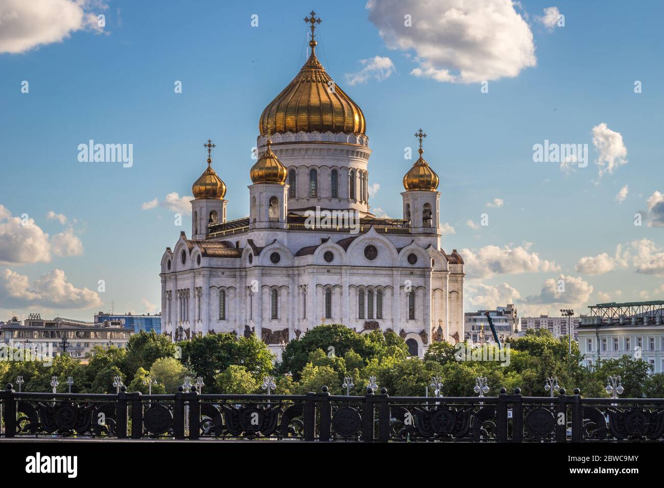 Christus die Heilskirche von Moskau Stockfoto
