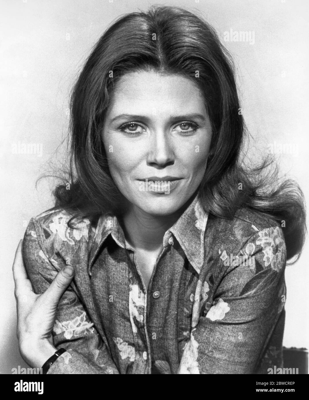 Maggie Blye, Head and Shoulders Publicity Portrait für den Film, 'The Sporting Club', Avco Embassy Pictures, 1970 Stockfoto