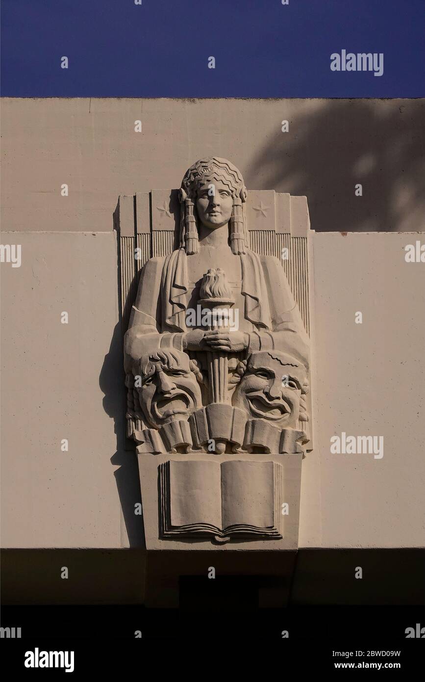 Ventura High School Gebäude Ventura CA Stockfoto