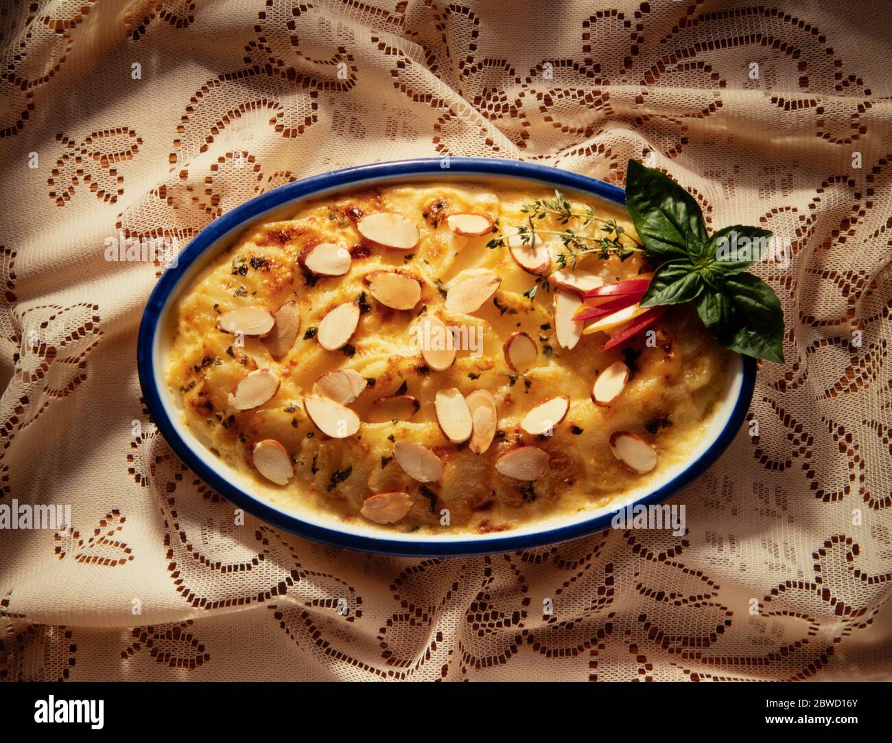 Mandelkartoffeln Stockfoto