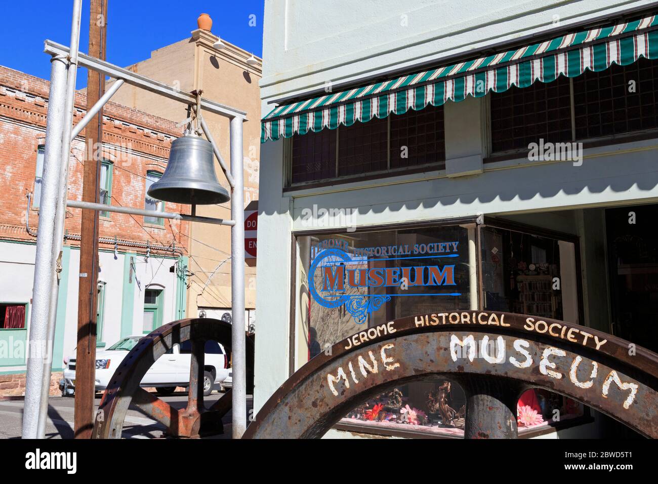 Mine Museum, Jerome, Arizona, USA Stockfoto