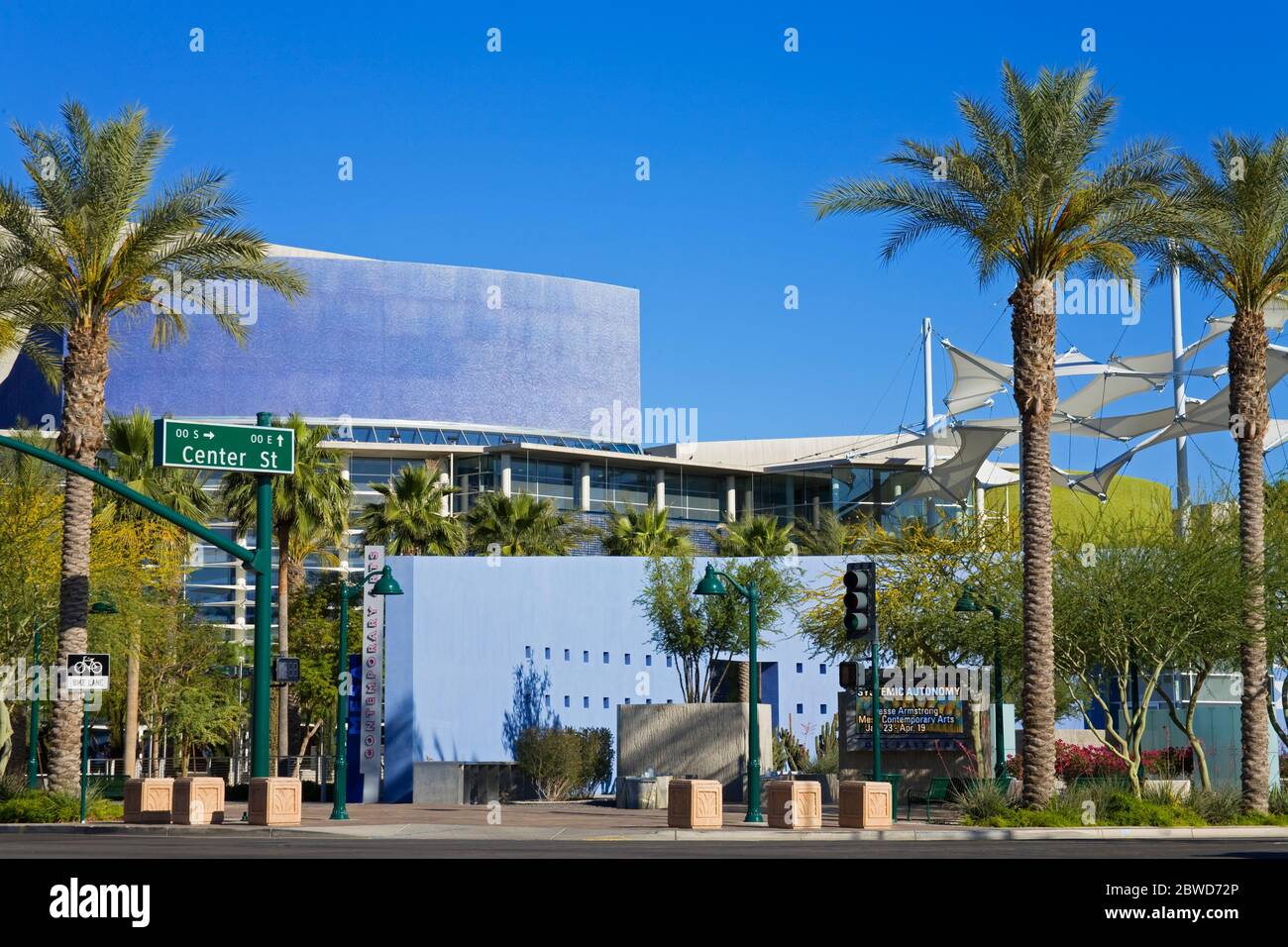 Mesa Arts Center, Mesa City, größere Phoenix Bereich, Arizona, USA Stockfoto