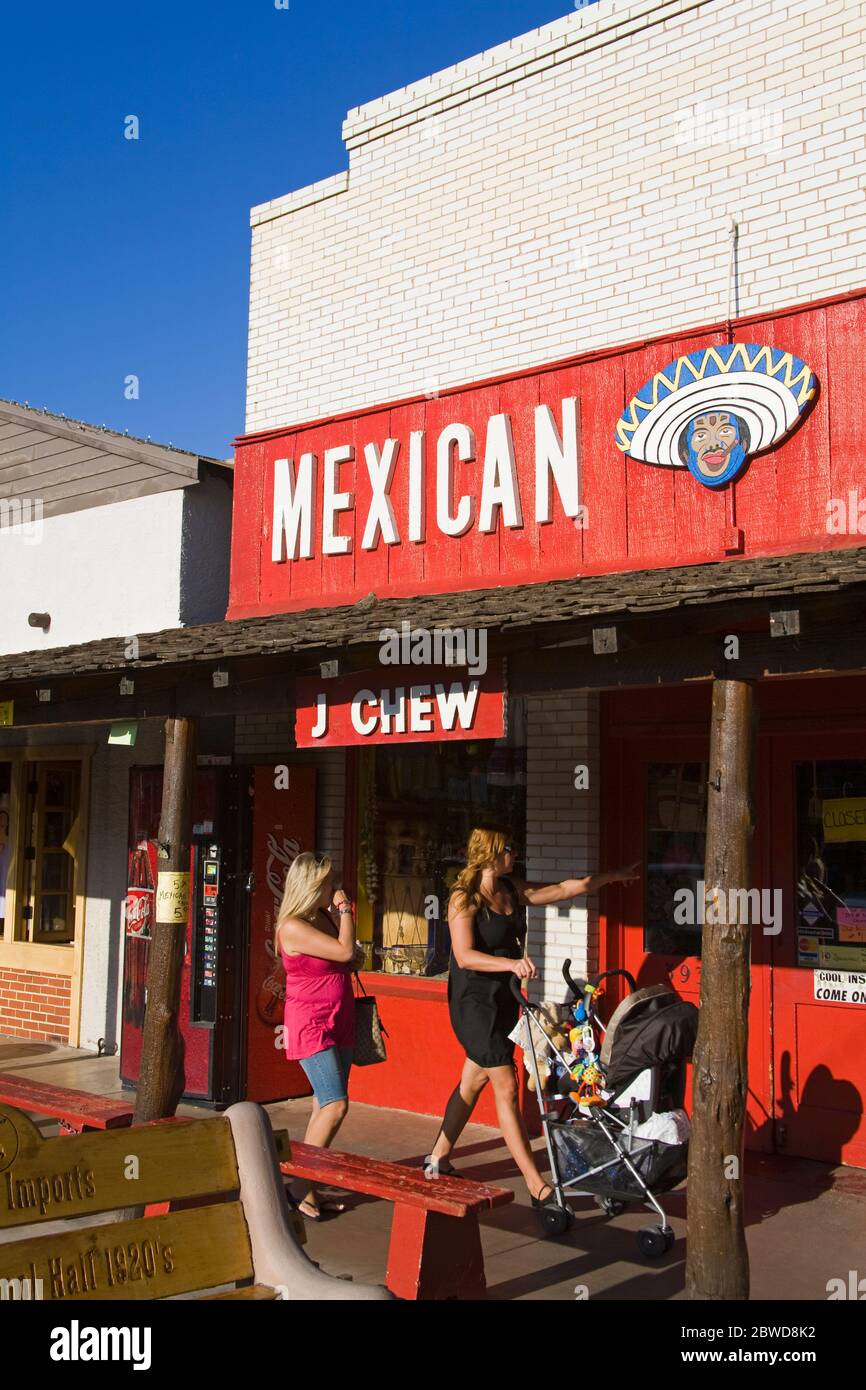 Mexikanische Importe Shop in Old Town, Scottsdale, Phoenix, Arizona, USA Stockfoto