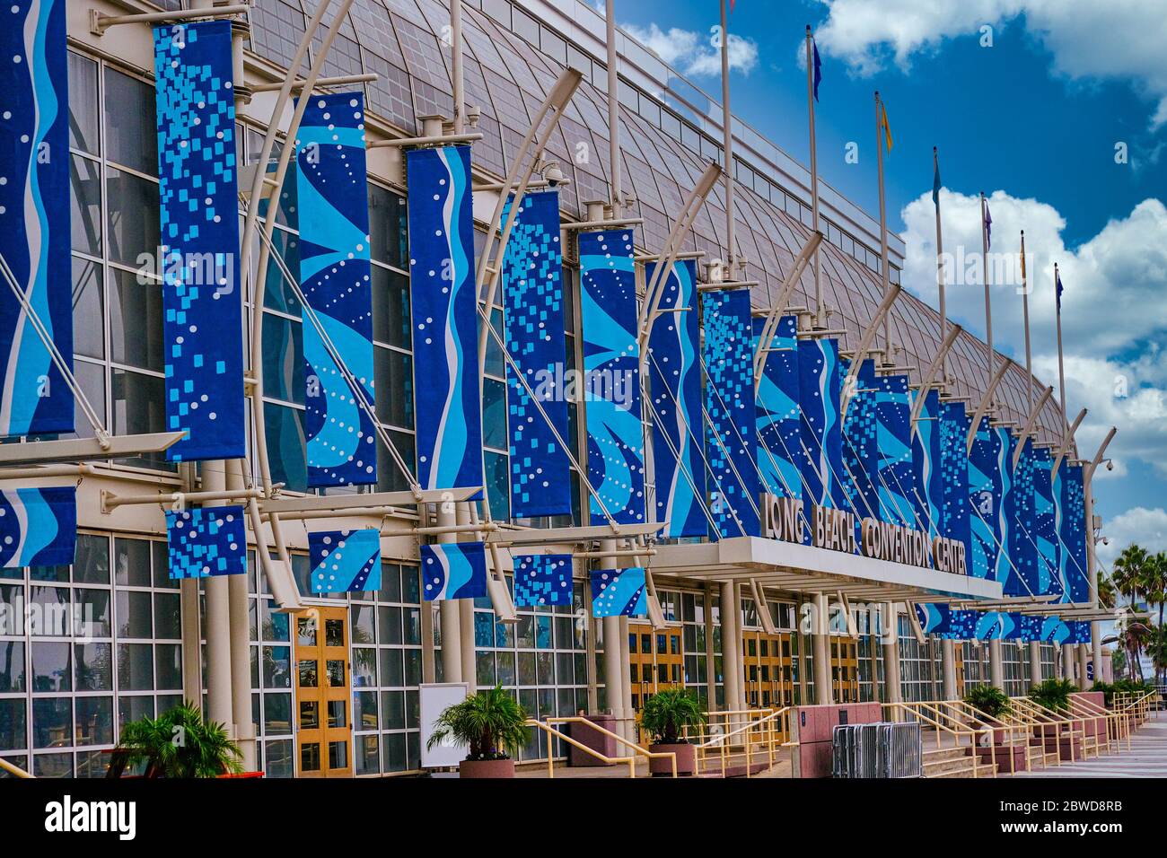 Long Beach Convention Center Stockfoto