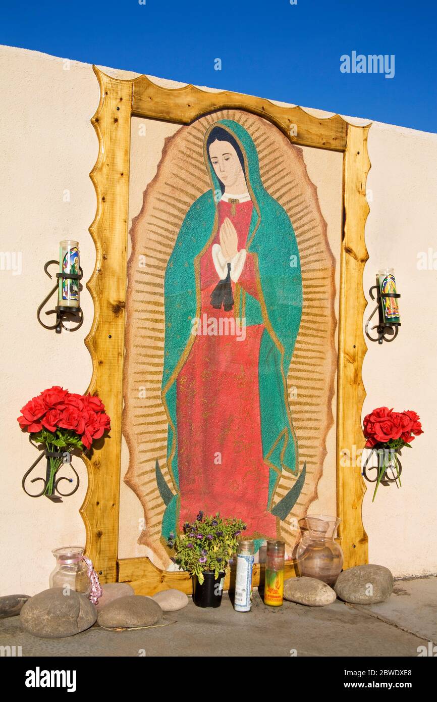 Schrein auf der Sixth Street, Tucson, Arizona, USA Stockfoto