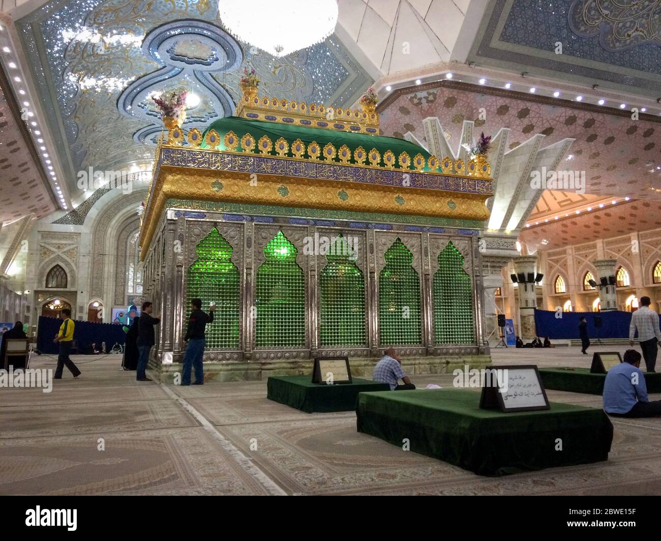 Teheran, Iran, 05 05 2019, Mausoleum von Ruhollah Khomeini in der Teheraner Hauptstadt des Iran. Grab des Gründers der Islamischen Republik Iran. Stockfoto