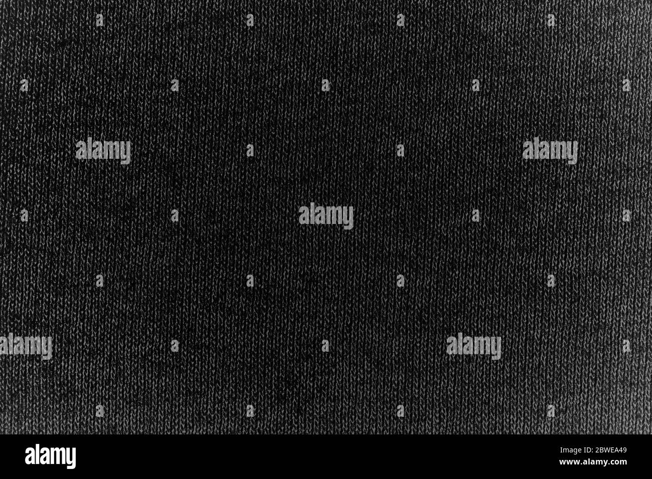 Schwarz Jersey-qualität Textur Hintergrund. Hochauflösendes Foto. Volle Tiefenschärfe. Stockfoto