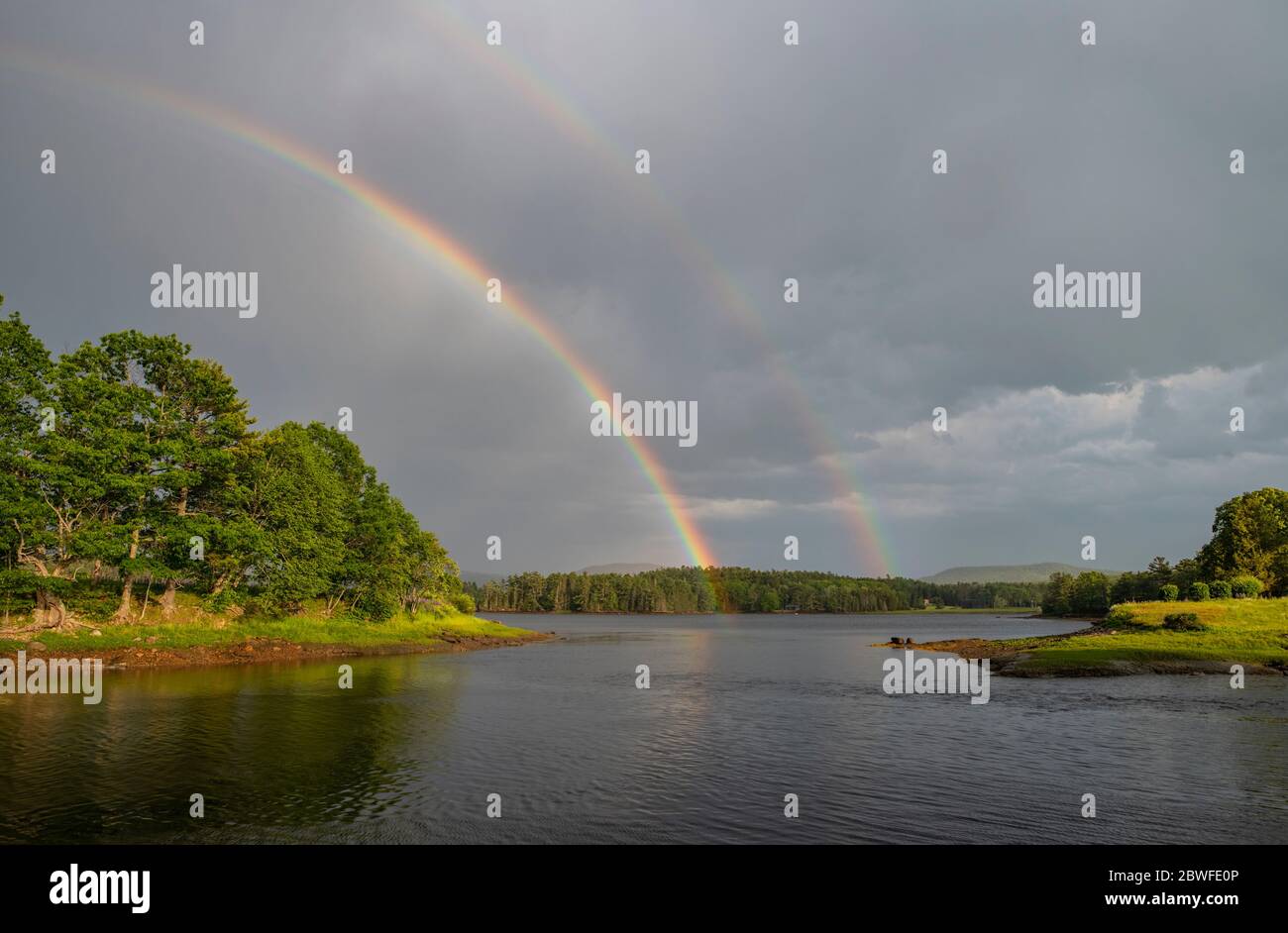 Acadia Nationalpark in Maine, USA. Stockfoto