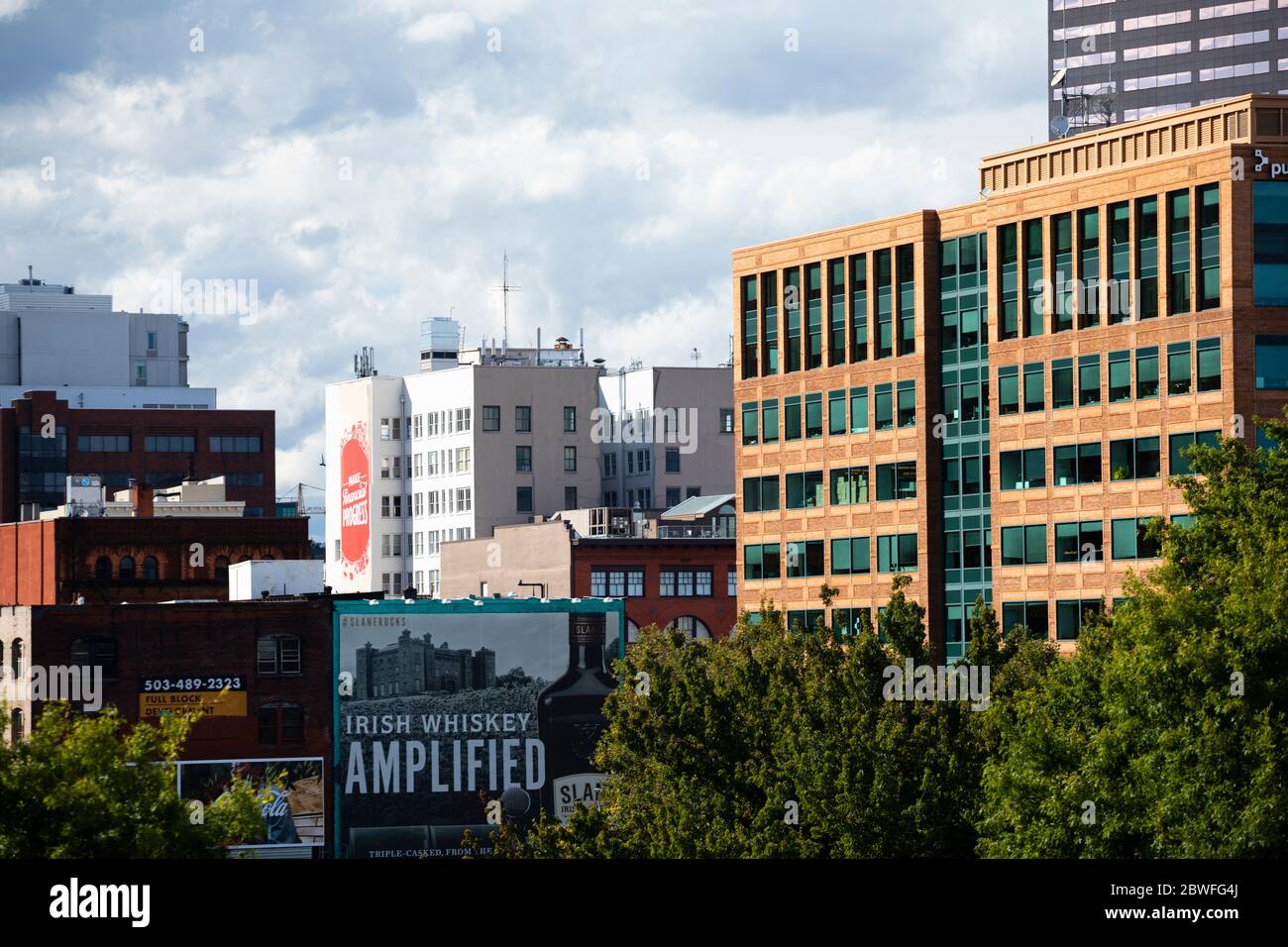 Stadtbild von Portland, Oregon, USA Stockfoto