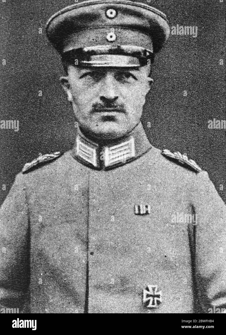 General von Tschiscwitz der General, der die volle Macht in den Militärbezirken Pommerns erhalten hat. Schleswig Mecklenburg und Lübeck 1923 Stockfoto