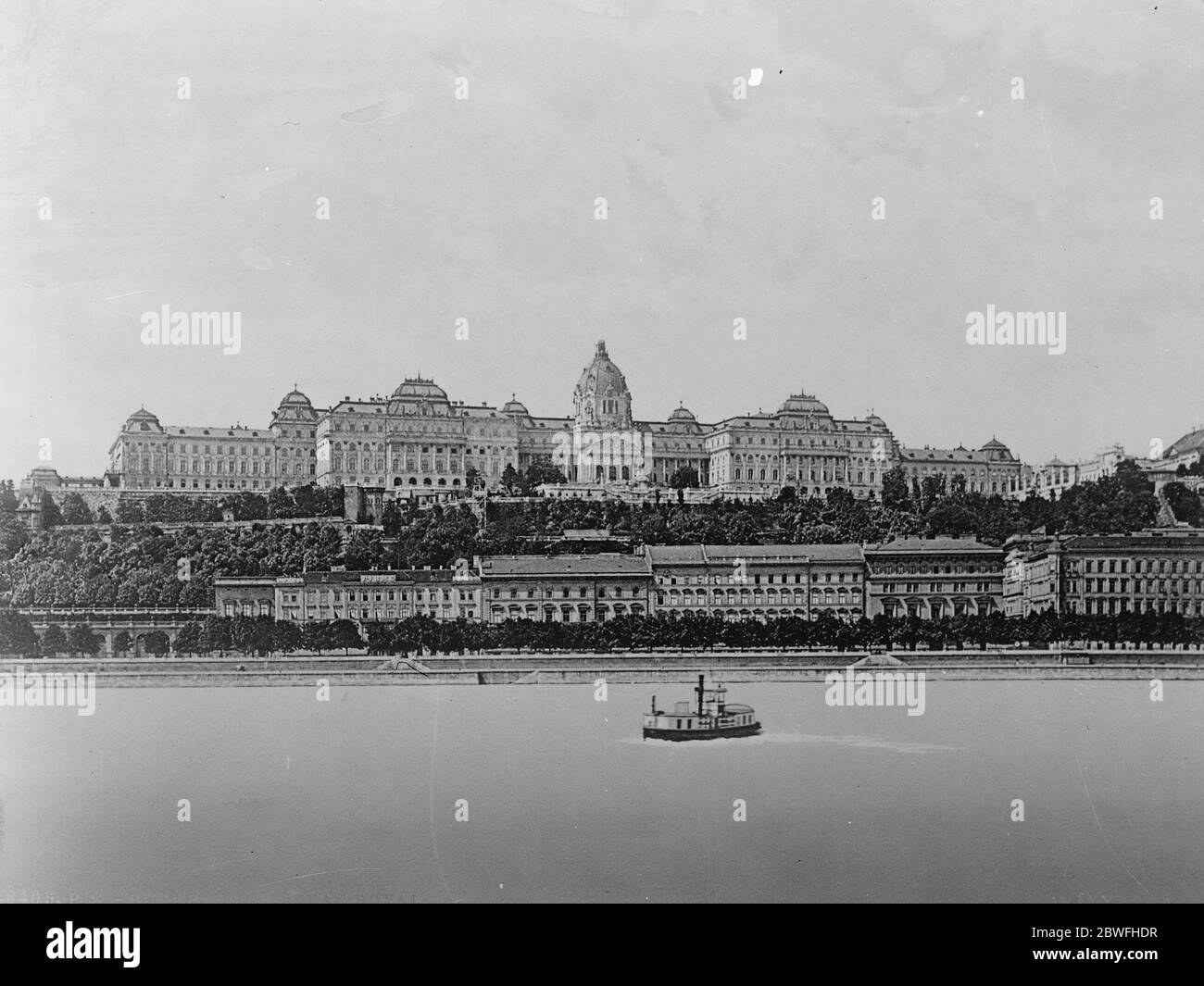 Chateau Royal , Budapest . 1924 Stockfoto