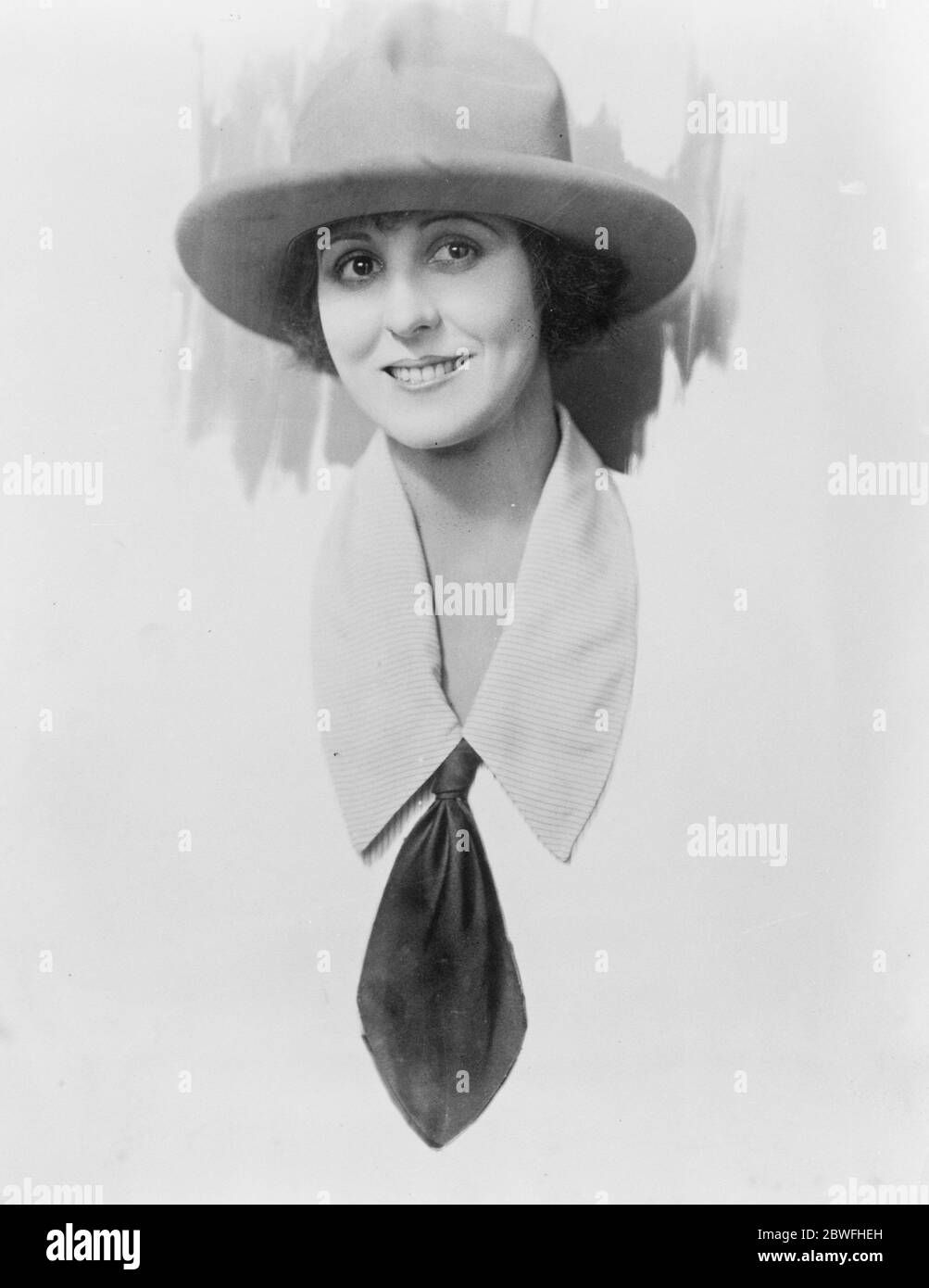 Edith Johnson 1924 Stockfoto