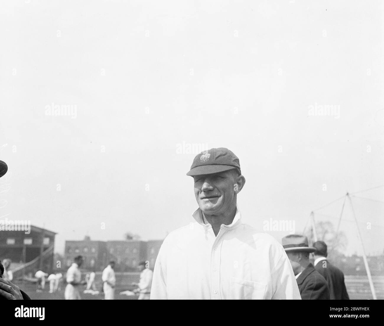 Südafrikanische Kricketspieler . Arthur William Dave Nourse ( Natal ) . 1924 Stockfoto