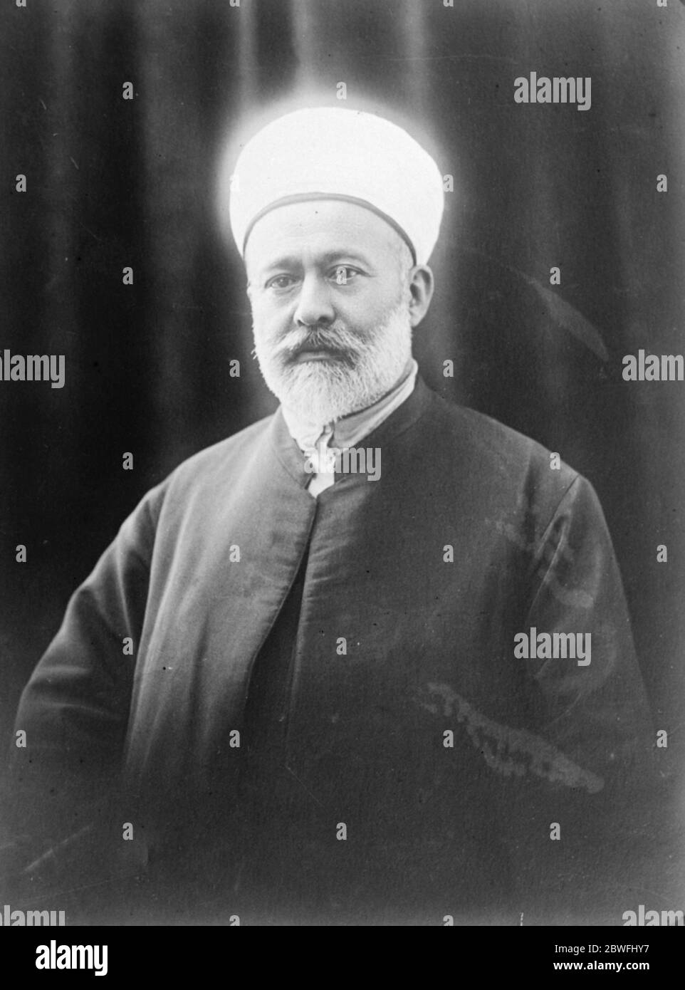 Mustapha Fevzi Effendi 11. Februar 1925 Stockfoto