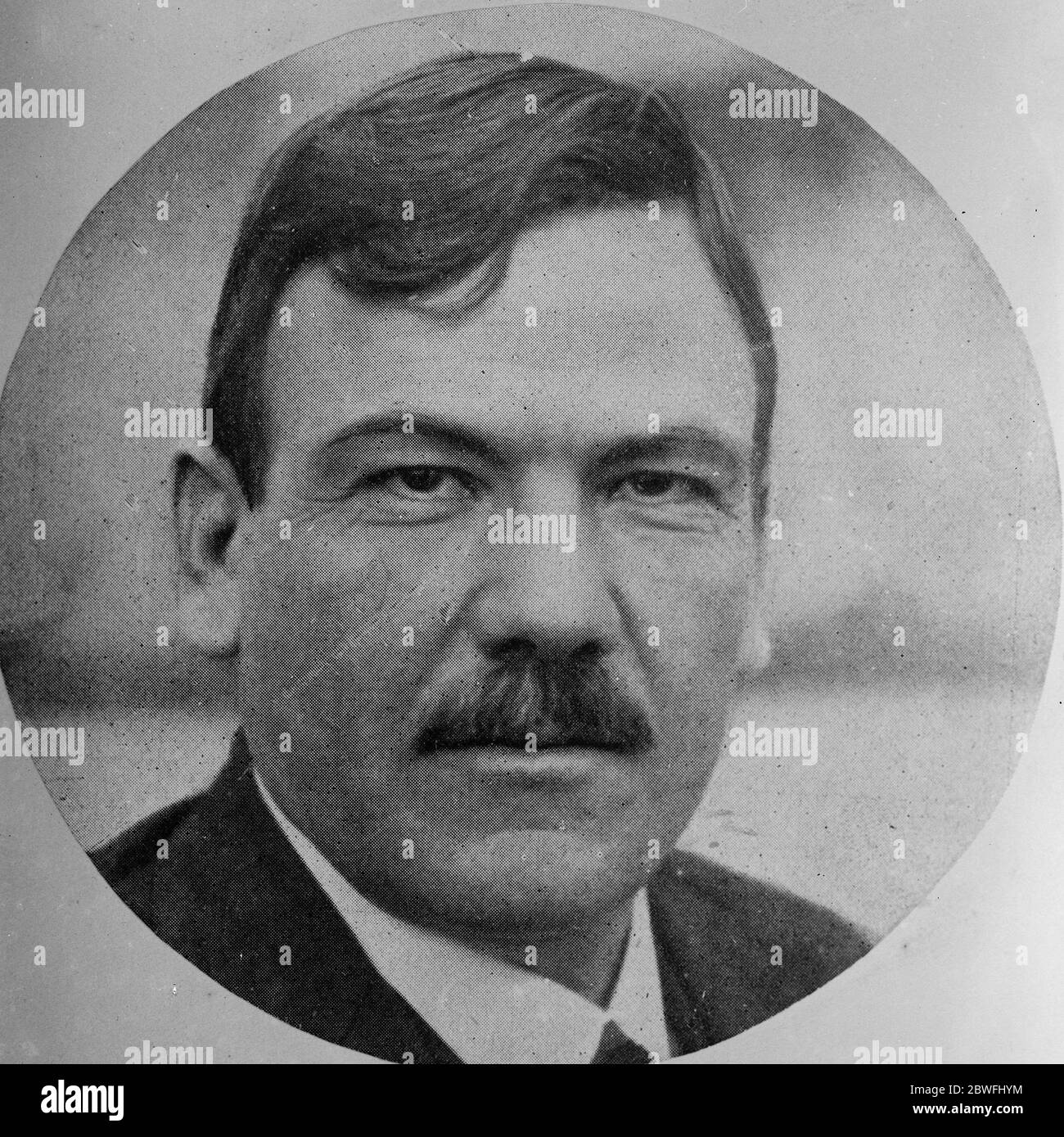 Neuer Präsident Mexikos . Ein neues Porträt von General Plutarco Elias Calles, Mexiko ' s neuen Präsidenten. 14. Januar 1925 Stockfoto