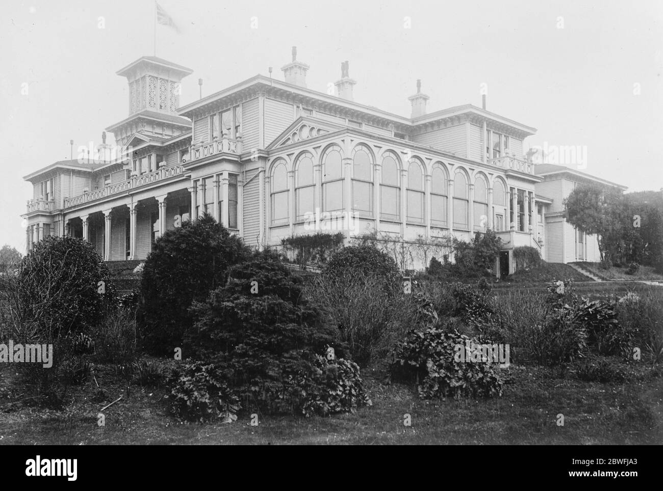 Neuseeland. Wellington , Government House . 21 Februar 1927 Stockfoto