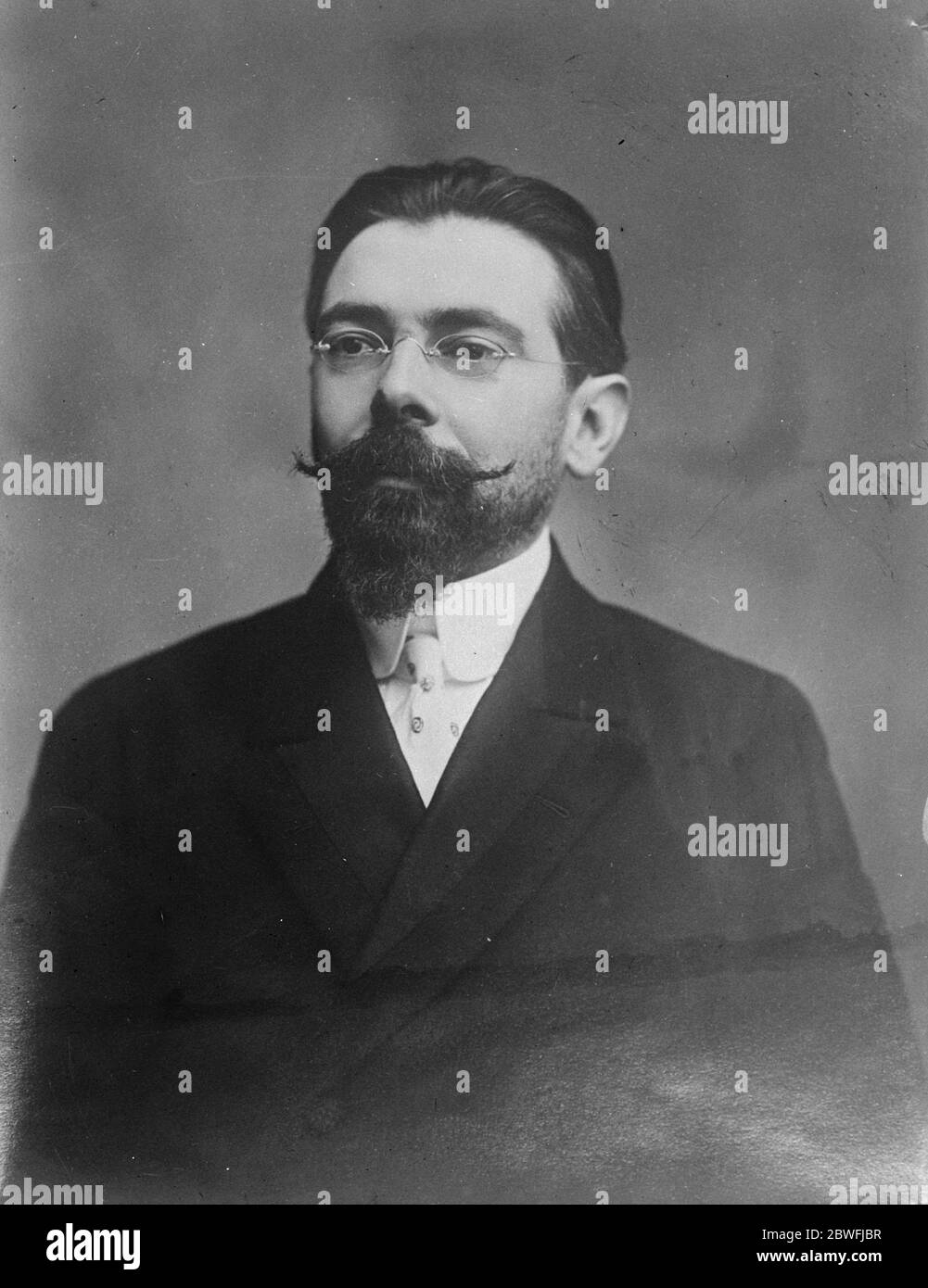 Portugiesische Premier Ill Senorr Antonia da Silva 20. März 1923 Stockfoto
