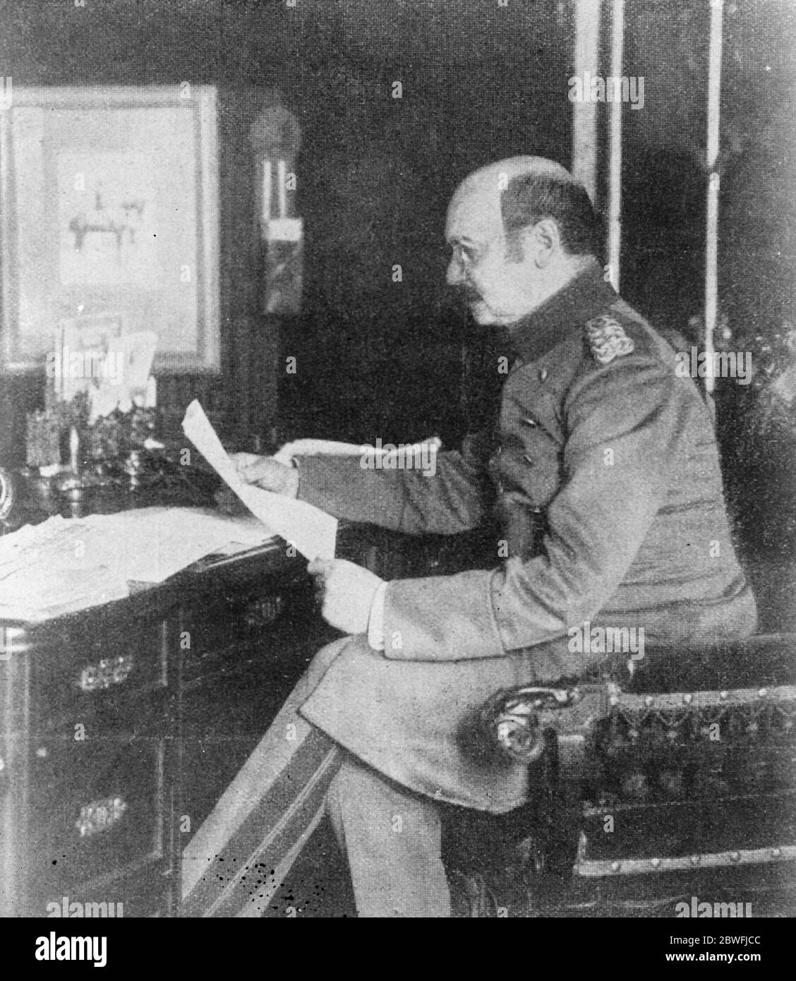 Militärmacht in Berlin . General von Horn, der in Berlin volle militärische Befugnisse erhalten hat. 28. September 1923 Stockfoto