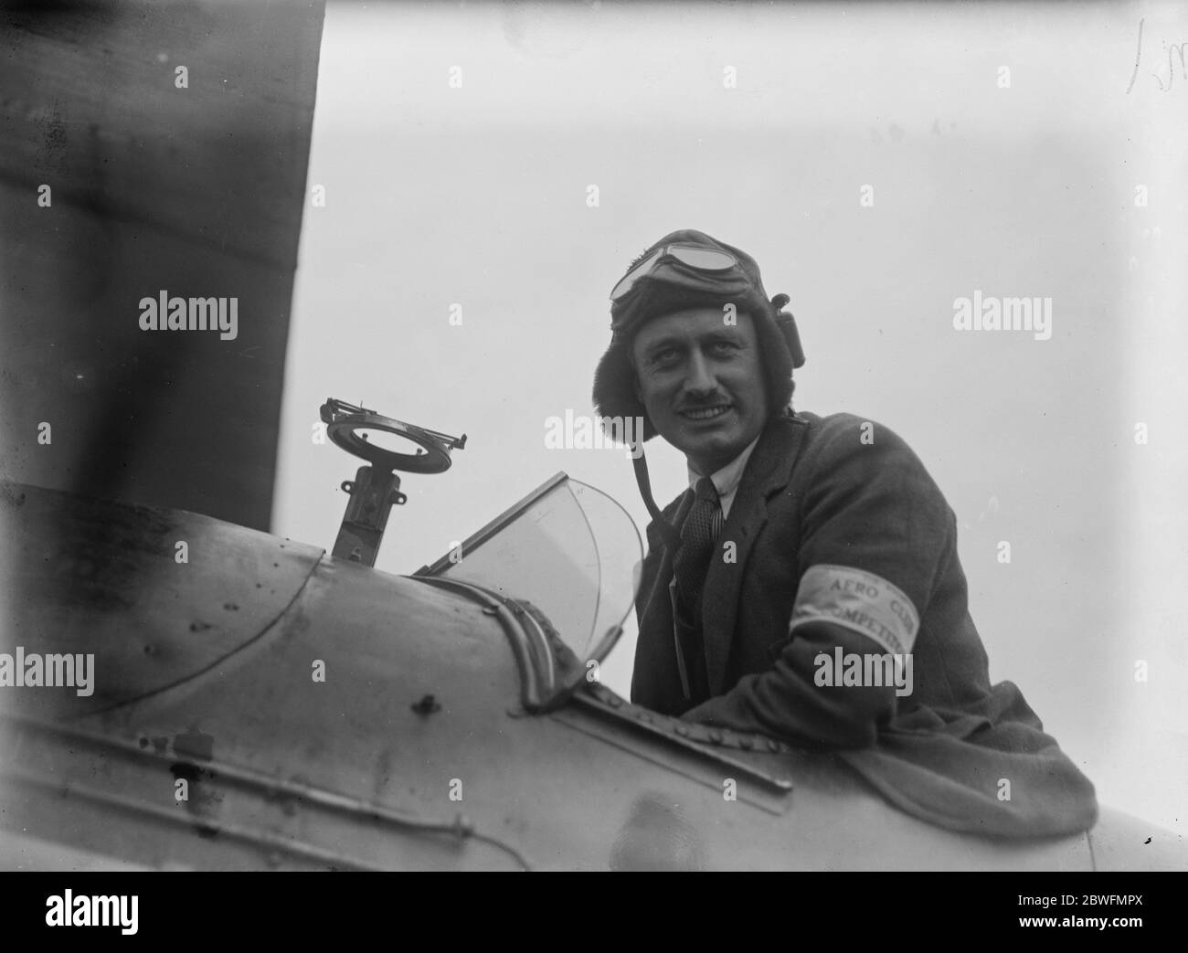 Luftfahrt Major H Hemming . A F C . Stockfoto