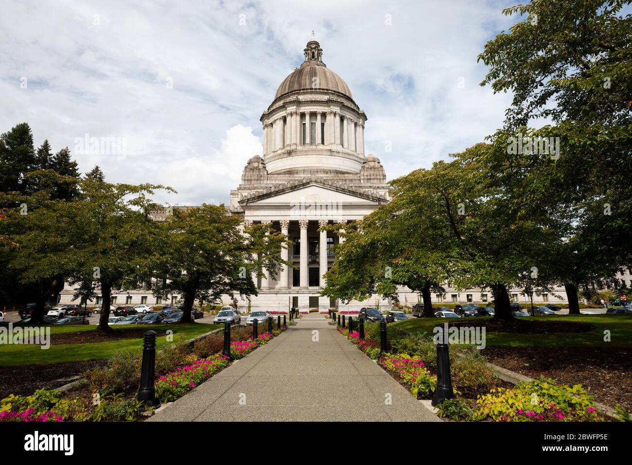 Legislatives Gebäude, Olympia, Washington, USA Stockfoto