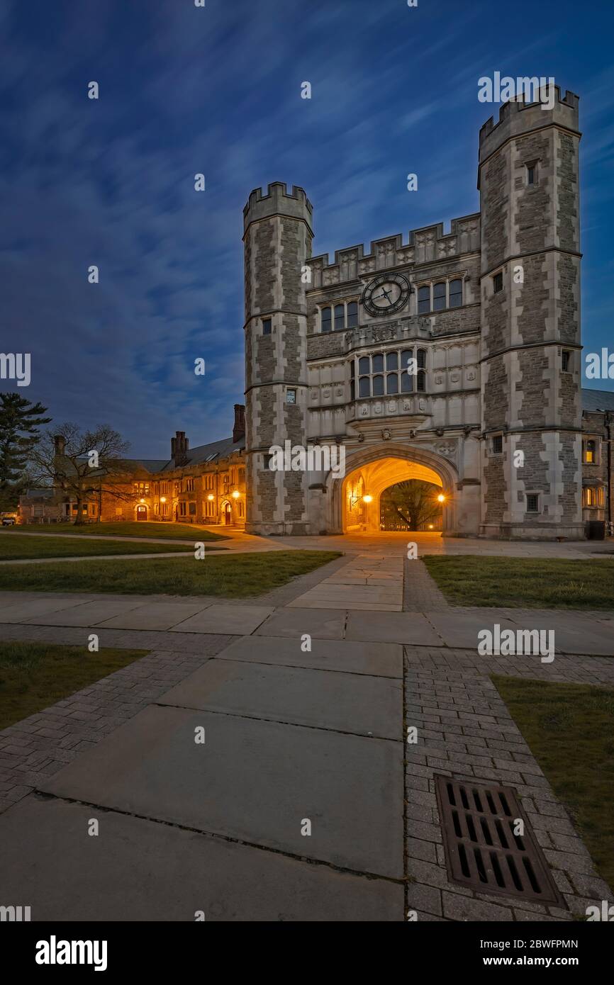 Blair Hall Princeton University NJ Stockfoto
