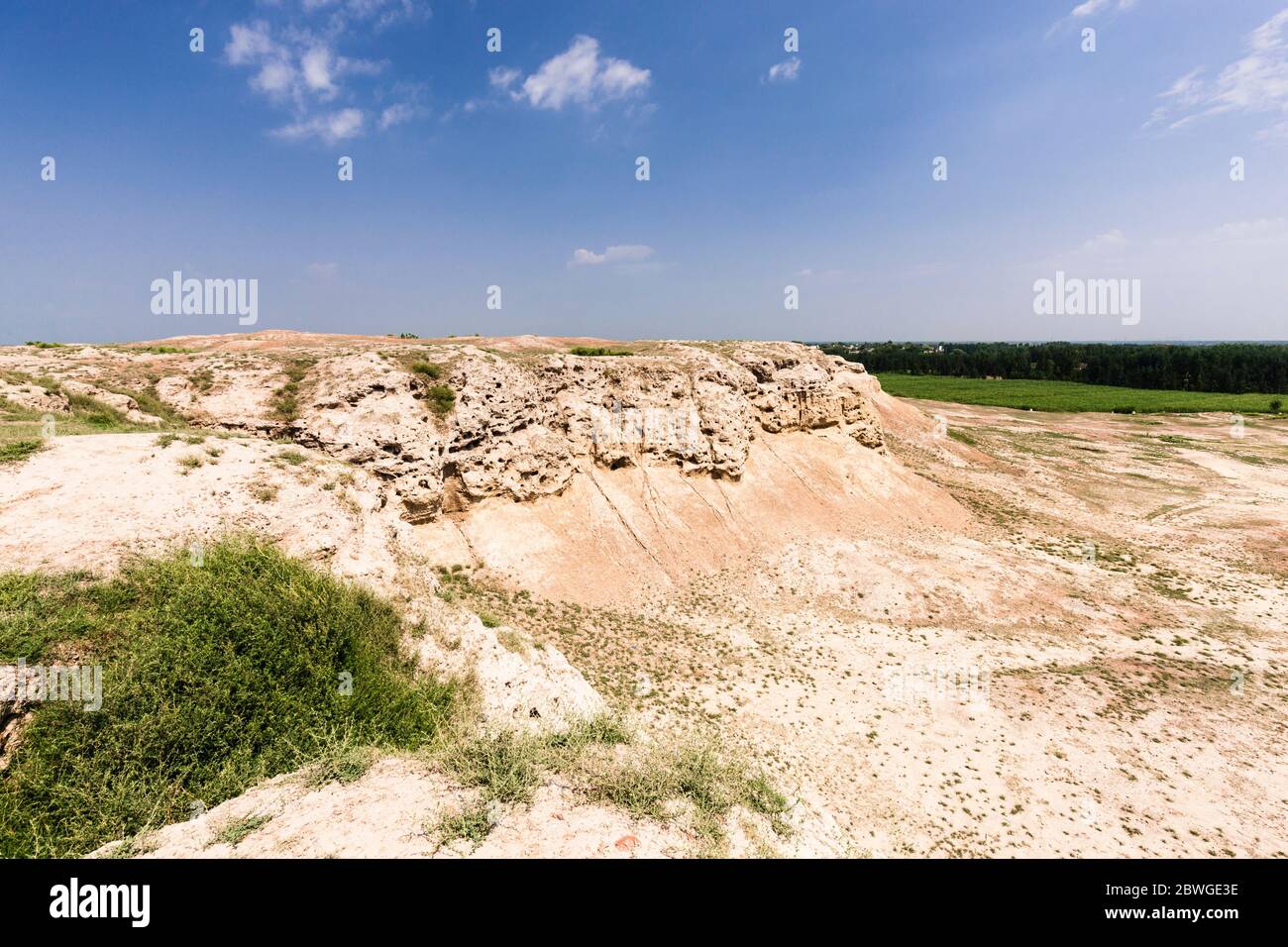 Pushkalavati, Old Charsada, alte Gandhara Hauptstadt, bekannt durch Alexander der große, Charsada, Khyber Pakhtunkhwa Provinz, Pakistan, Südasien, Asien Stockfoto