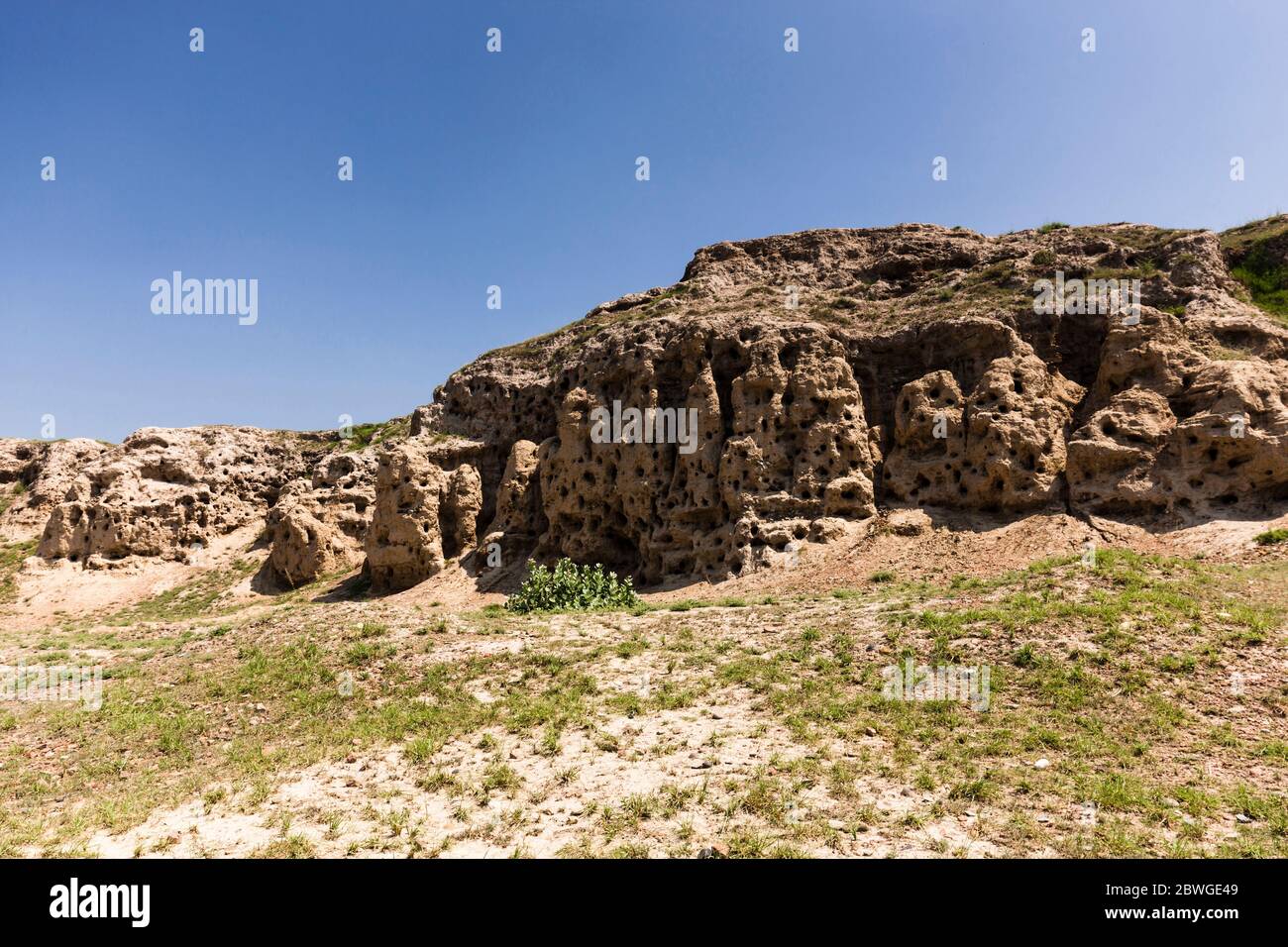 Pushkalavati, Old Charsada, alte Gandhara Hauptstadt, bekannt durch Alexander der große, Charsada, Khyber Pakhtunkhwa Provinz, Pakistan, Südasien, Asien Stockfoto