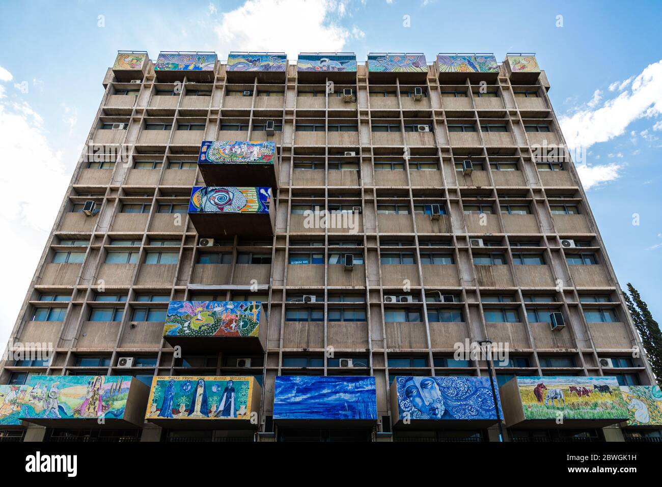 Mendoza, Argentinien - 23. Januar 2019: Gebäude der Stadtverwaltung Stockfoto