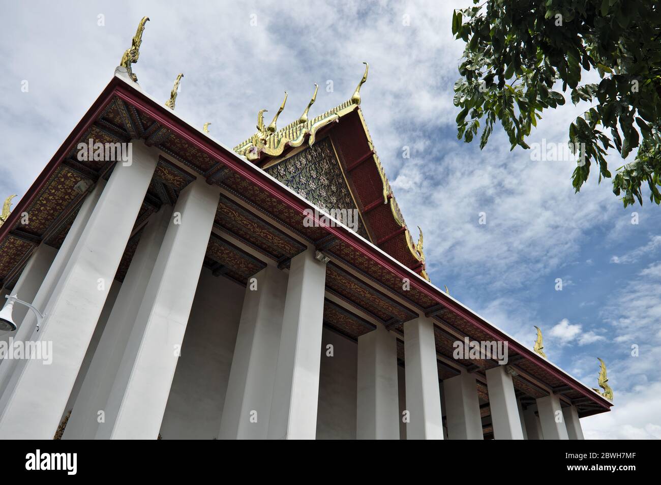 Wat Po, Geschichte des Phra Chetuphon Tempels, erbaut seit der Ayutthaya Periode Stockfoto