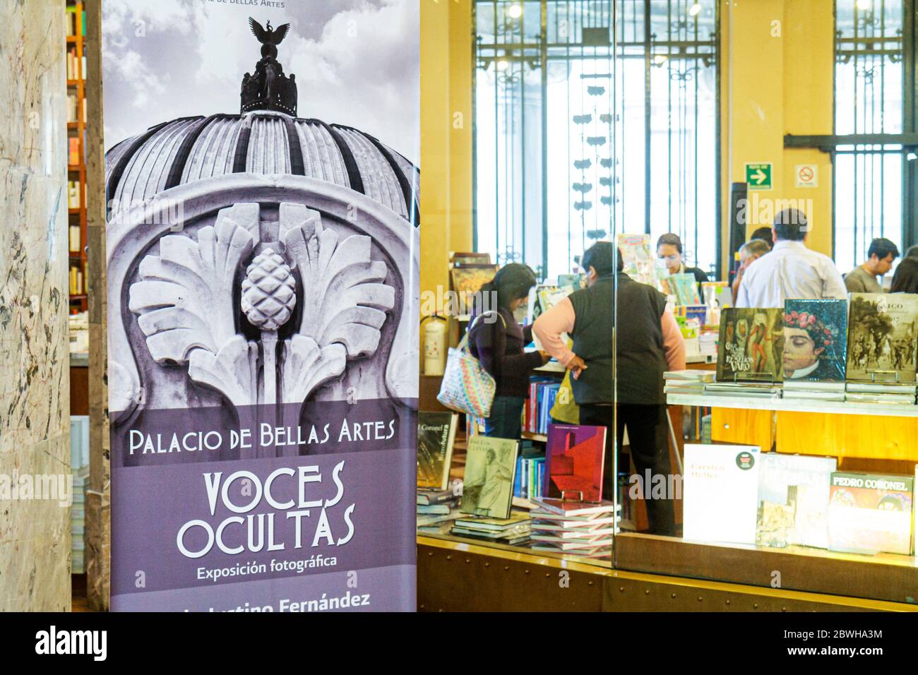 Mexico City, DF México, Federal District, Distrito Federal, Centro historico, Palacio de Bellas Artes, Mexican Mex120617179 Stockfoto