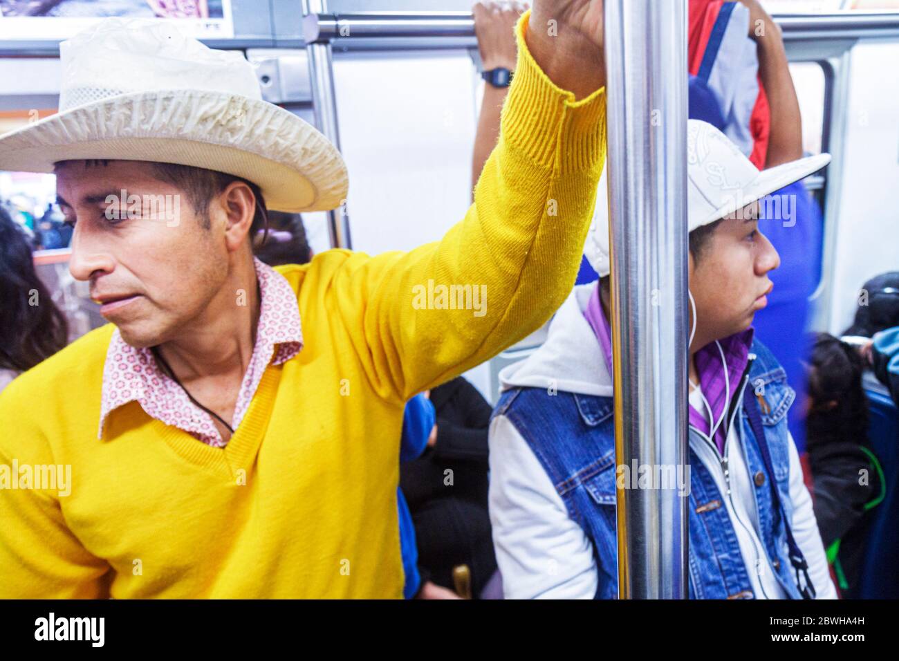 Mexico City,DF,D.F.,Ciudad de México,Federal District,Distrito Federal,Mexico City,Metro,Metro de la Ciudad de México,Sal Stockfoto