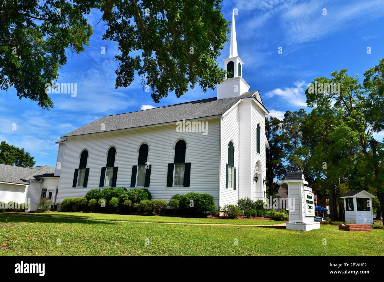 Die Presbyterianische Kirche Von Brandon. Stockfoto