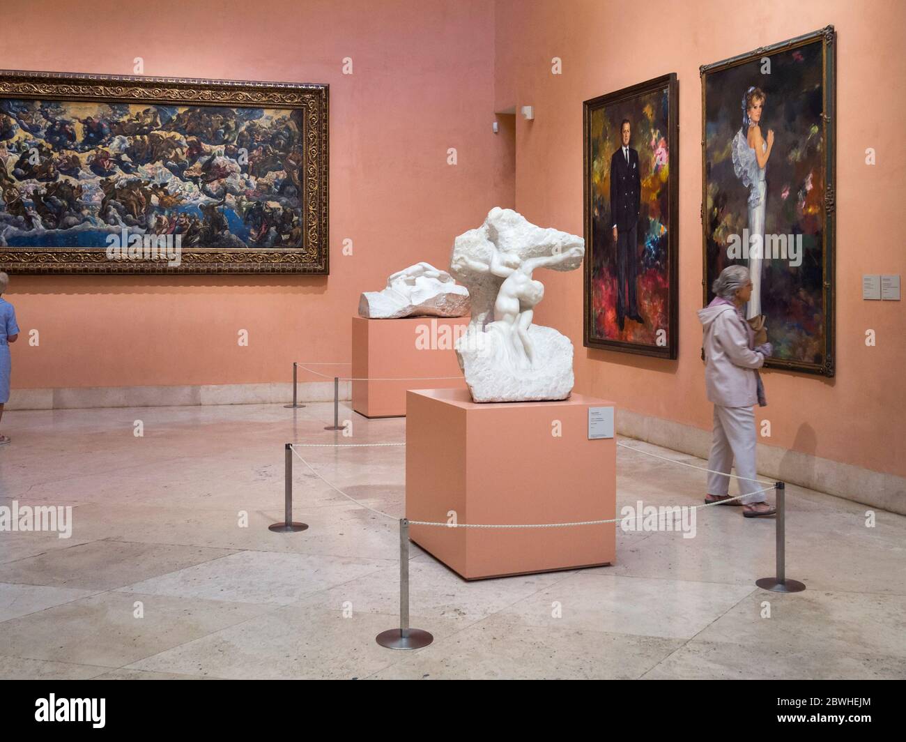 Museo Nacional Thyssen-Bornemisza. Madrid. España Stockfoto