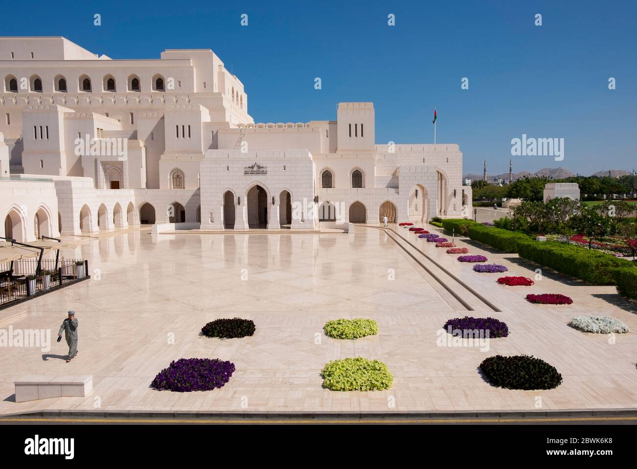 Das Royal Opera House, Muscat, Shati Al-Qurm Bezirk, Sultanat von Oman. Stockfoto